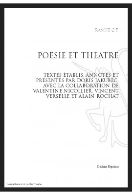 OEUVRES COMPLETES X. POESIE ET THEATRE