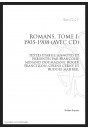 OEUVRES COMPLÈTES XIX. ROMANS. TOME 1. 1905-1908