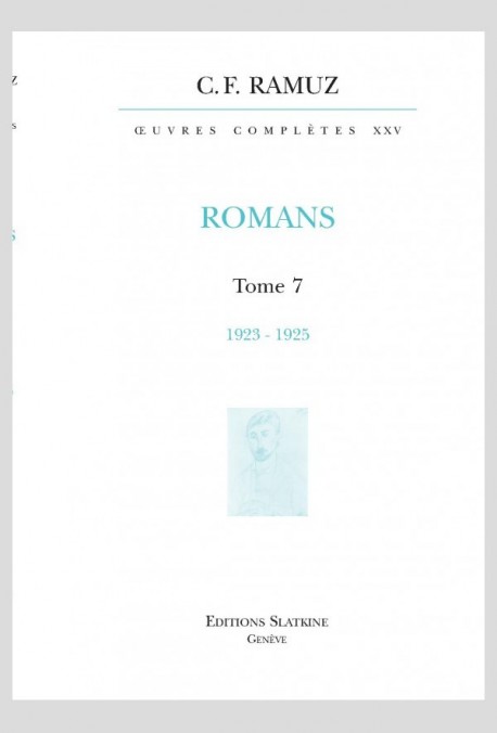 ROMANS TOME 7 (1923 - 1925)