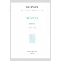 ROMANS TOME 7 (1923 - 1925)