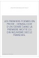 LES PREMIERS POEMES EN PROSE : GENEALOGIE D'UN GENRE DANS LA PREMIERE MOITIE DU DIX-NEUVIEME SIECLE FRANCAIS.