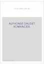 ALPHONSE DAUDET ROMANCIER.