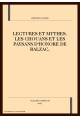 LECTURES ET MYTHES. LES CHOUANS ET LES PAYSANS D'HONORE DE BALZAC.