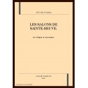 LES SALONS DE SAINTE-BEUVE.