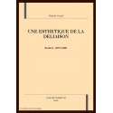 UNE ESTHETIQUE DE LA DELIAISON
