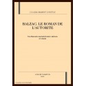 BALZAC. LE ROMAN DE L'AUTORITE