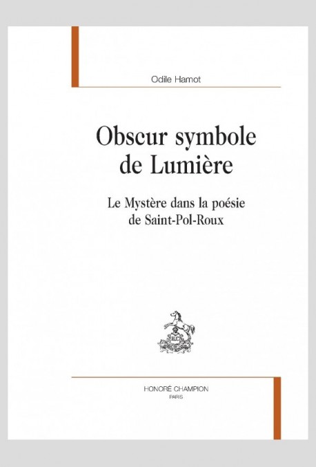 OBSCUR SYMBOLE DE LUMIERE