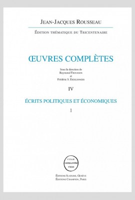 ÉCRITS POLITIQUES ET ÉCONOMIQUES VOL 1