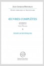 ÉCRITS SCIENTIFIQUES