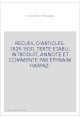 RECUEIL D'ARTICLES. 1829-1830. TEXTE ETABLI, INTRODUIT, ANNOTE ET COMMENTE PAR EPHRAIM HARPAZ.