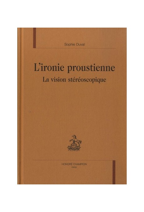 L'IRONIE PROUSTIENNE