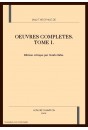 OEUVRES COMPLETES. TOME I. PREMIERE PARTIE. TRAITE DE L'IMMORTALITE DE L'AME OU LA MORT ... POESIES, LARISSA