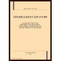 LES SIECLES ET LES JOURS. LETTRES (1693-1754) ET NOTE " SAINT-SIMON " DES DUCHES-PAIRIES.