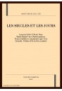 LES SIECLES ET LES JOURS. LETTRES (1693-1754) ET NOTE " SAINT-SIMON " DES DUCHES-PAIRIES.