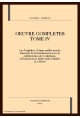ŒUVRES COMPLÈTES TOME IV. LES TRAGÉDIES