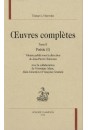 OEUVRES COMPLETES TOME II POESIE I