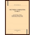 ŒUVRES COMPLÈTES. TOME V. CORRESPONDANCE. AFFAIRES D'ANGLETERRE ET AFFAIRES DE ROME.