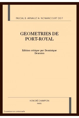 GEOMETRIES DE PORT-ROYAL