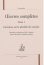 ŒUVRES COMPLÈTES TOME 1 ENTRETIENS SUR LA PLURALITÉ DES MONDES