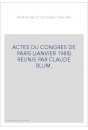 MONTAIGNE ET LES ESSAIS, 1588-1988.