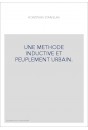 UNE METHODE INDUCTIVE ET PEUPLEMENT URBAIN.