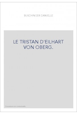 LE TRISTAN D'EILHART VON OBERG.