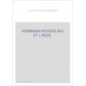 HERMANN KEYSERLING ET L'INDE.