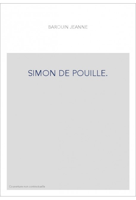 SIMON DE POUILLE.