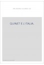 QUINET E L'ITALIA.