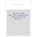 LES CONTES DE L'IMPOSSIBLE. TEXTES CHOISI (1889-1894), PRESENTES ET ANNOTES PAR IDA MERELLO.