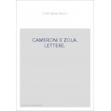 CAMERONI E ZOLA. LETTERE.