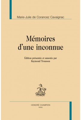 MÉMOIRES D'UNE INCONNUE