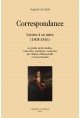 CORRESPONDANCE LETTRES À SA MÈRE (1805-1816)