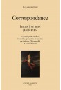 CORRESPONDANCE LETTRES À SA MÈRE (1805-1816)