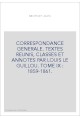 CORRESPONDANCE GENERALE. TOME IX. 1859-1861