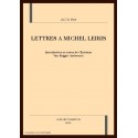 LETTRES A MICHEL LEIRIS
