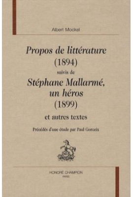 PROPOS DE LITTERATURE (1894)