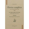 OEUVRES COMPLÈTES : 1840, LES SEPT CORDES DE LA LYRE, GABRIEL