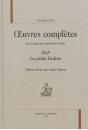 ŒUVRES COMPLÈTES 1849 LA PETITE FADETTE