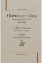 ŒUVRES COMPLÈTES 1841-1842 UN HIVER À MAJORQUE HORACE