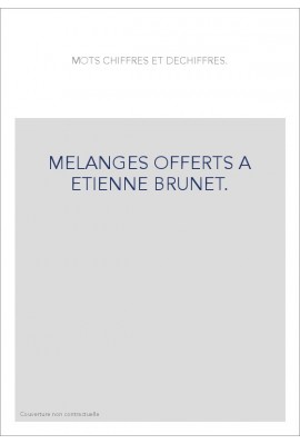 MOTS CHIFFRES ET DECHIFFRES.