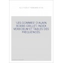 'LES GOMMES' D'ALAIN ROBBE-GRILLET. INDEX VERBORUM ET TABLES DES FREQUENCES.