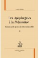 DES APOPHTEGMES A LA POLYANTHÉE : ÉRASME ET LE GENRE DES DITS MÉMORABLES