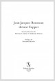 JEAN-JACQUES ROUSSEAU DEVANT COPPET
