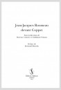 JEAN-JACQUES ROUSSEAU DEVANT COPPET