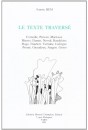 LE TEXTE TRAVERSE.