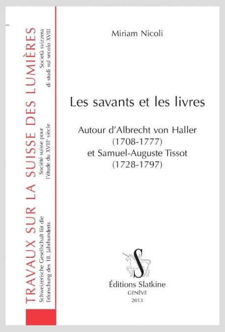 LES SAVANTS ET LES LIVRES