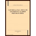 CAP SUR LA FAC. DEUG DE LETTRES ET CLASSES PREPARATOIRES.