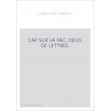 CAP SUR LA FAC, DEUG DE LETTRES.