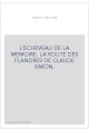 L'ECHEVEAU DE LA MEMOIRE. LA ROUTE DES FLANDRES DE CLAUDE SIMON.